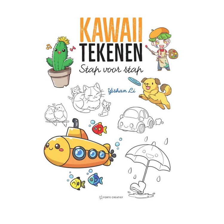 Kawaii Tekenen, stap voor stap