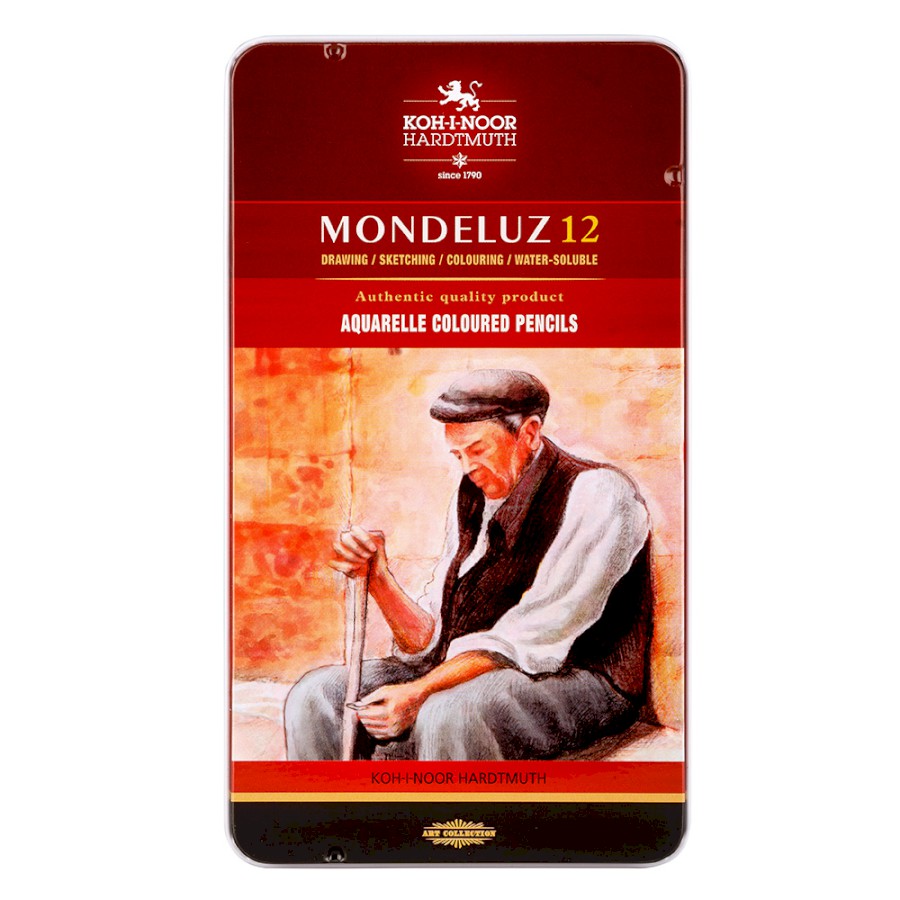 Koh I Noor Mondeluz GOLD aquarelpotlood - SET 12 Algemeen