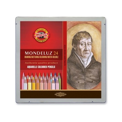 Koh I Noor Mondeluz GOLD aquarelpotlood - SET 24 Portret