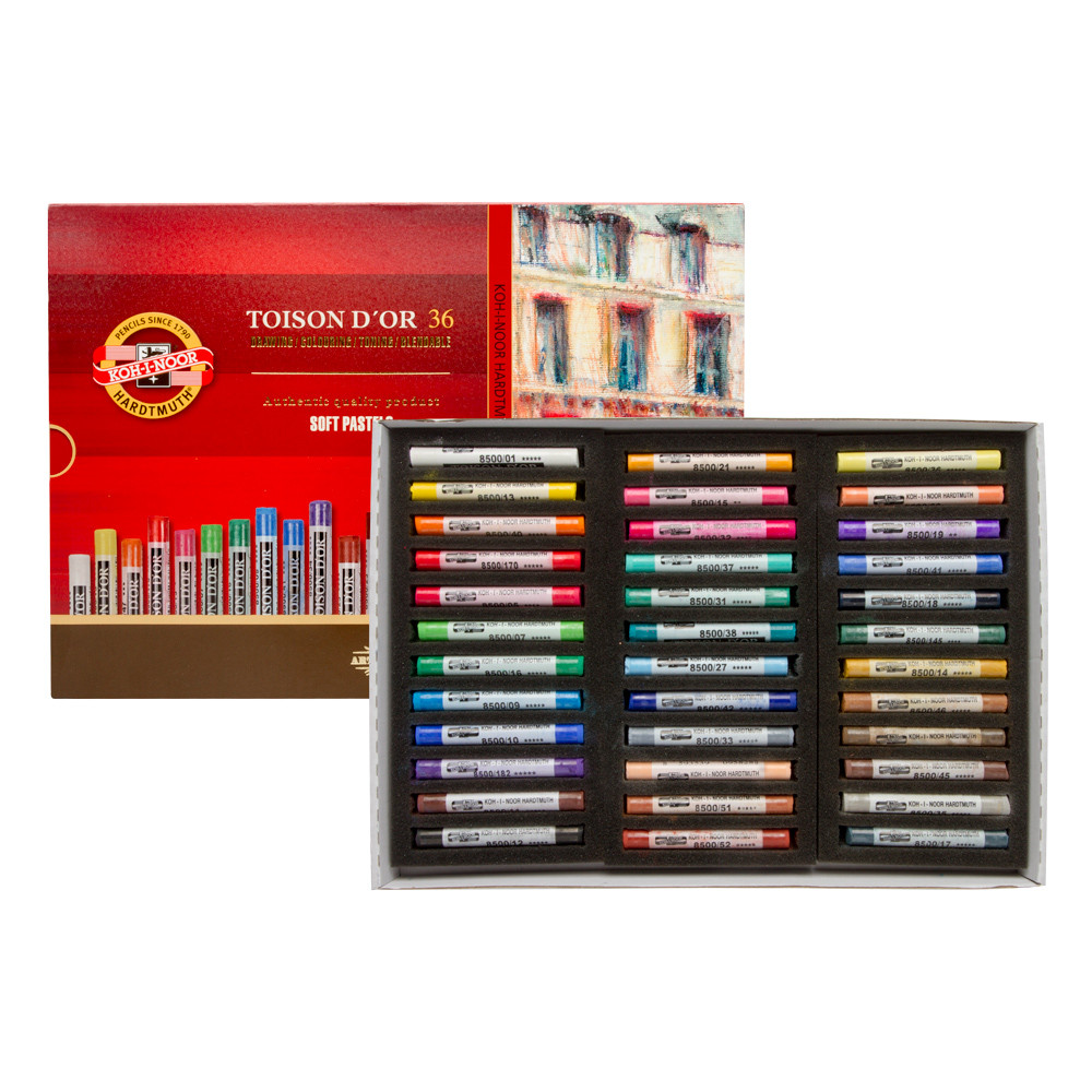 Koh I Noor Toison d'or Soft Pastels - SET 36 Algemeen