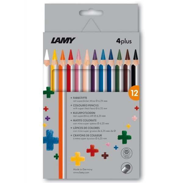 Lamy 4Plus kleurpotloden set - 12 stuks karton