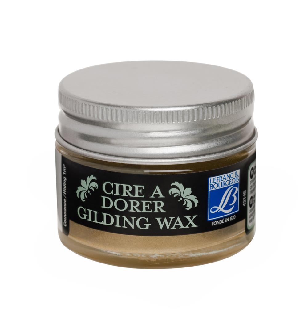 L&B Gilding wax 30ml - Brass