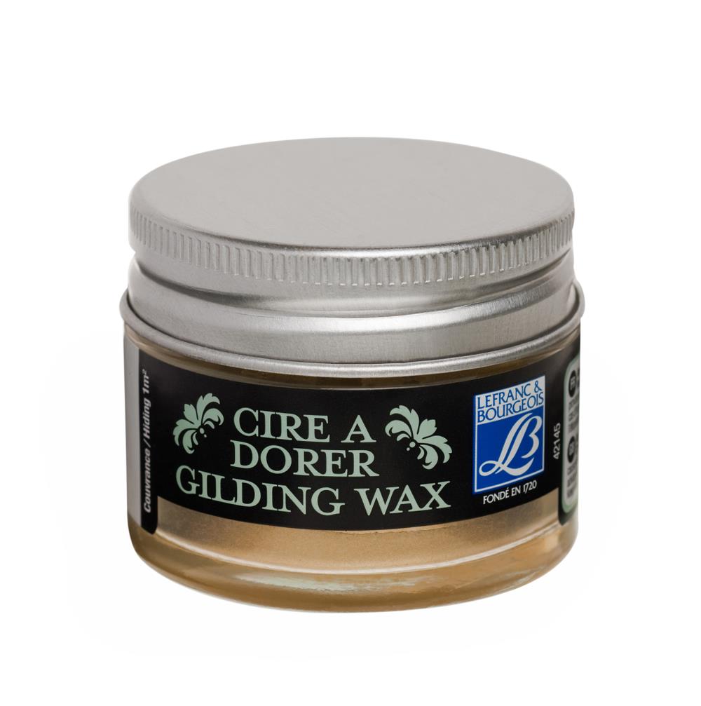 L&B Gilding wax 30ml - Pale Gold