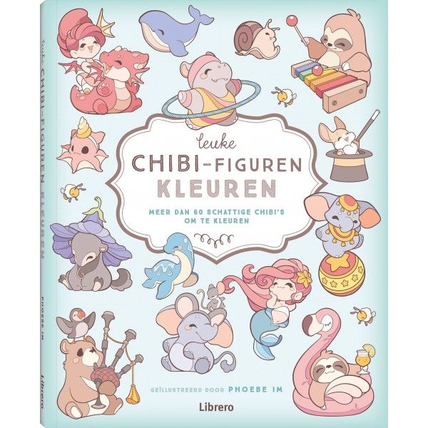 Leuke Chibi-Figuren kleuren - Phoebe Im