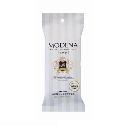 MODENA Polymeerklei 250gram - zachtwit