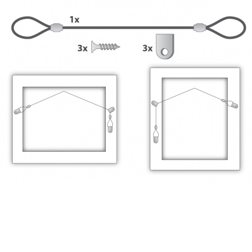 Ophangset - 100cm