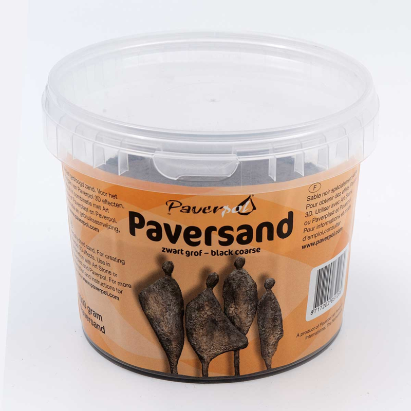 Paverpol Paversand Zwart/grof 1000gram