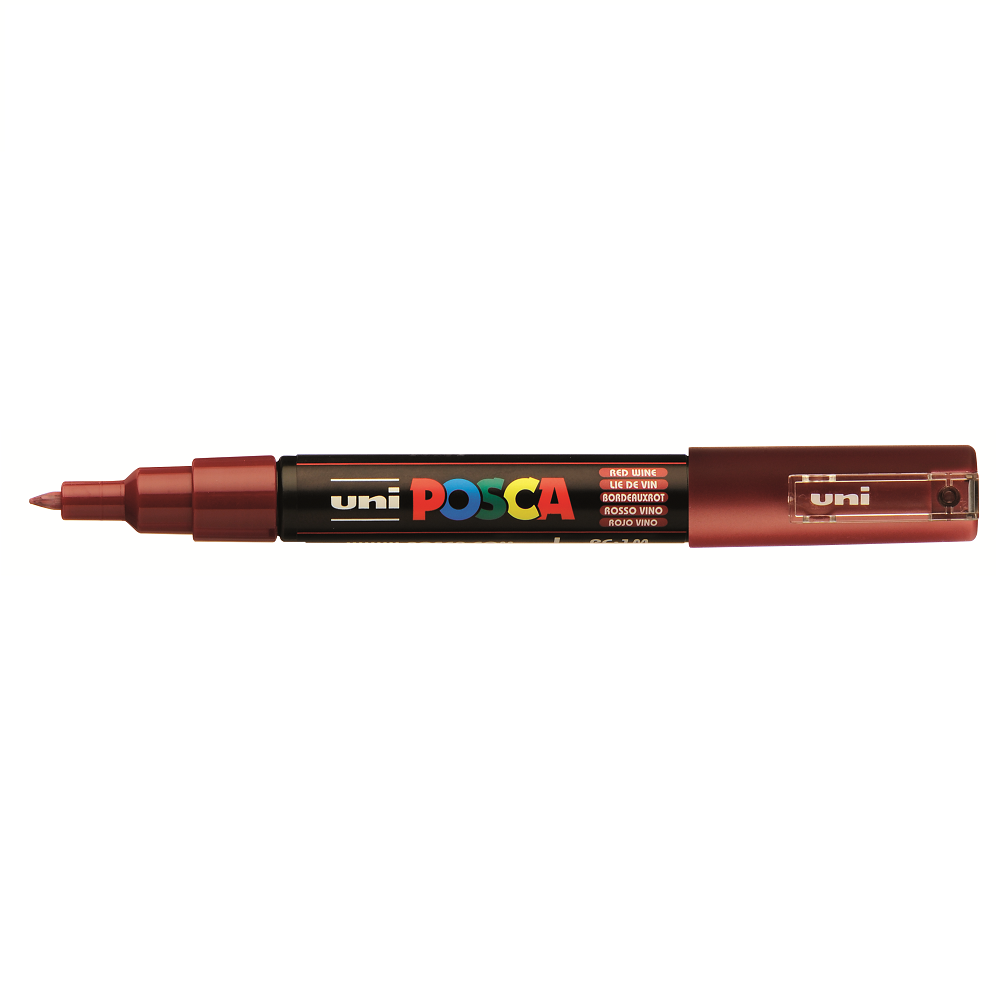 Posca Markers PC1MC 0,7-1mm - Wijnrood
