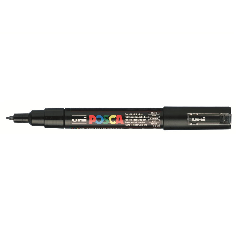Posca Markers PC1MC 0,7-1mm - Zwart