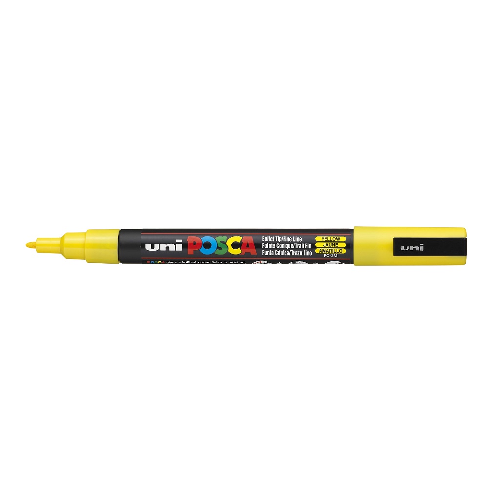 Posca Markers PC3M 0,9-1,3mm - Geel