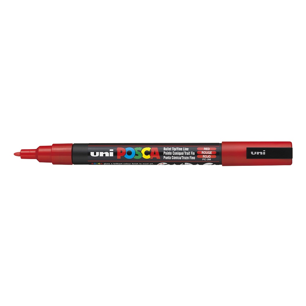 Posca Markers PC3M 0,9-1,3mm - Rood