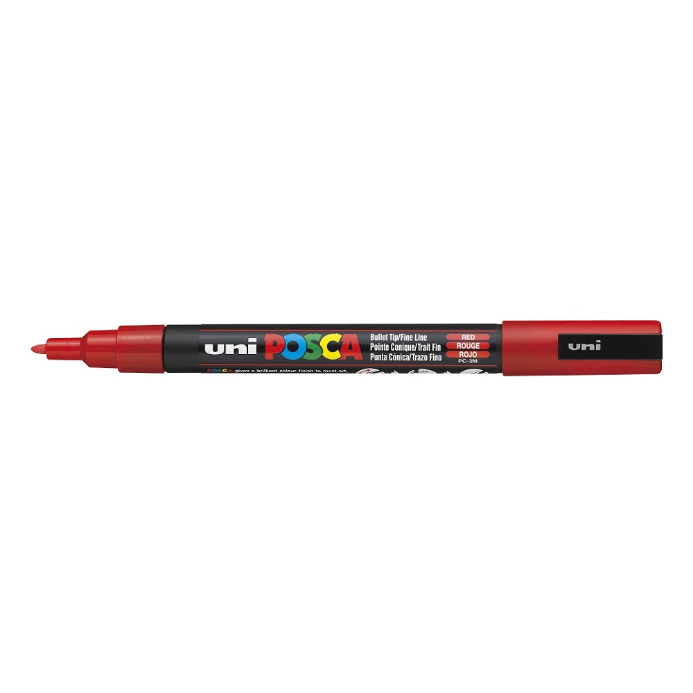 Posca Markers PC3M 0,9-1,3mm - Rood
