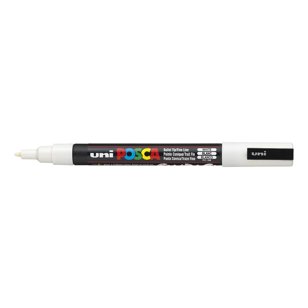 Posca Markers PC3M 0,9-1,3mm - Wit
