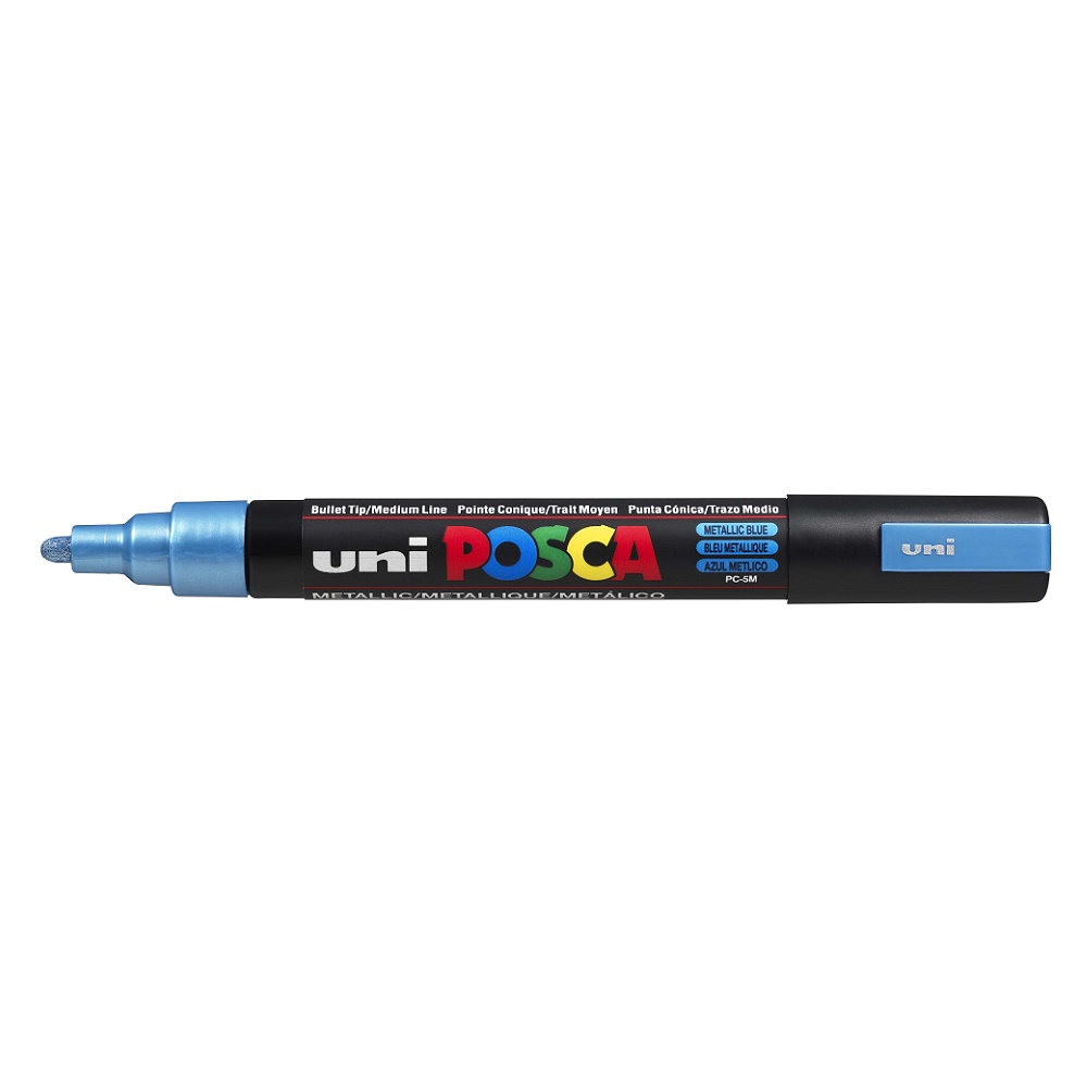 Posca Markers PC5M 1,8-2,5mm - Metallic Blauw