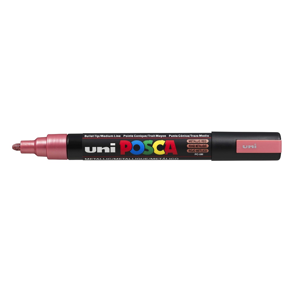 Posca Markers PC5M 1,8-2,5mm - Metallic Rood