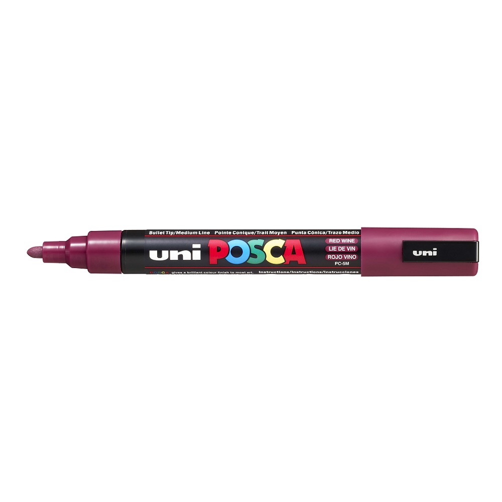 Posca Markers PC5M 1,8-2,5mm - Wijnrood