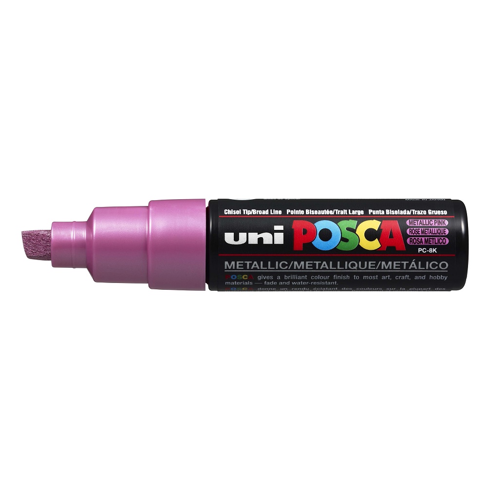 Posca Markers PC8K 8mm - Metallic Roze