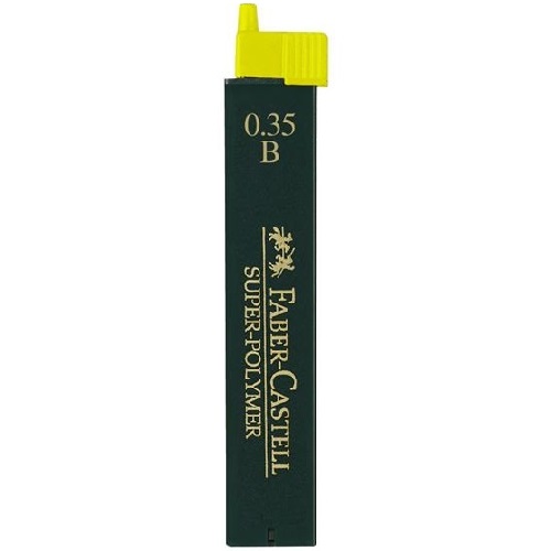 Potloodstiftjes Faber Castell Super Polymer - 0,35mm B