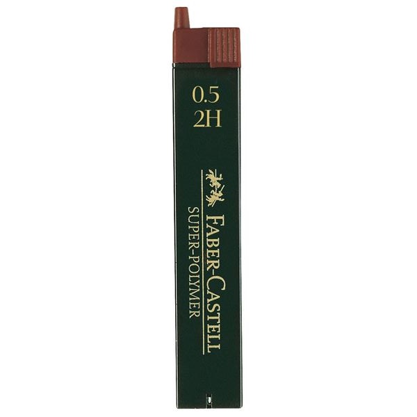 Potloodstiftjes Faber Castell Super Polymer - 0,5mm 2H