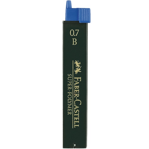 Potloodstiftjes Faber Castell Super Polymer - 0,7mm B