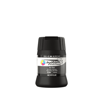 S3 Screen Printing Acrylics 250ml - 036 Mars Black