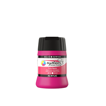 S3 Screen Printing Acrylics 250ml - 412 Process Magenta