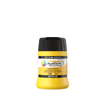 S3 Screen Printing Acrylics 250ml - 620 Cadmium Yellow Hue