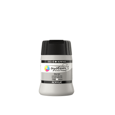 S3 Screen Printing Acrylics 250ml - 702 Silver Imit