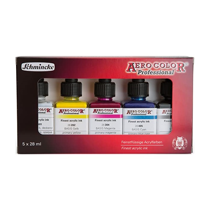 Schmincke Aero Color Professional - SET 5x28ml