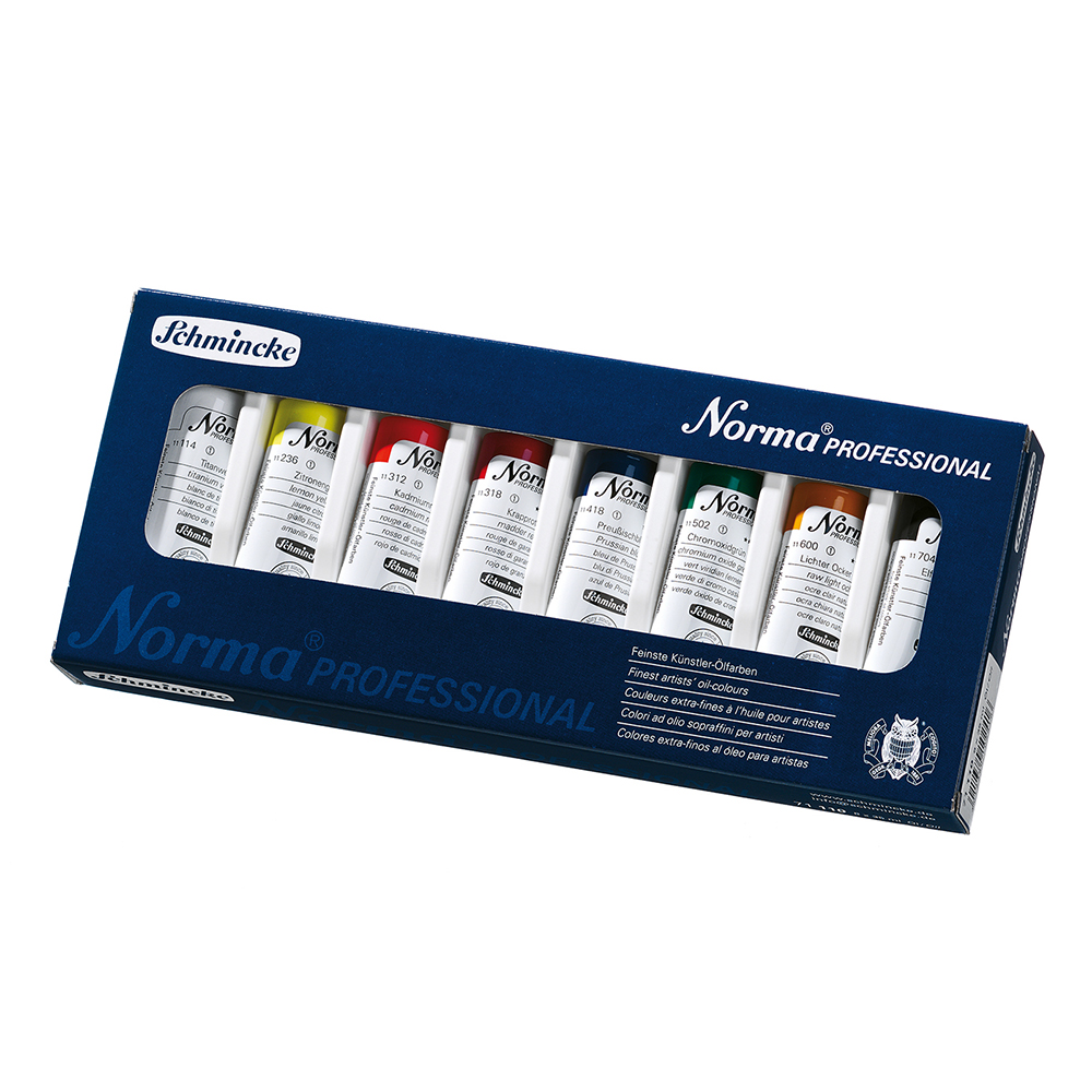 Schmincke Norma Professional Olieverfset 8 x 35ml