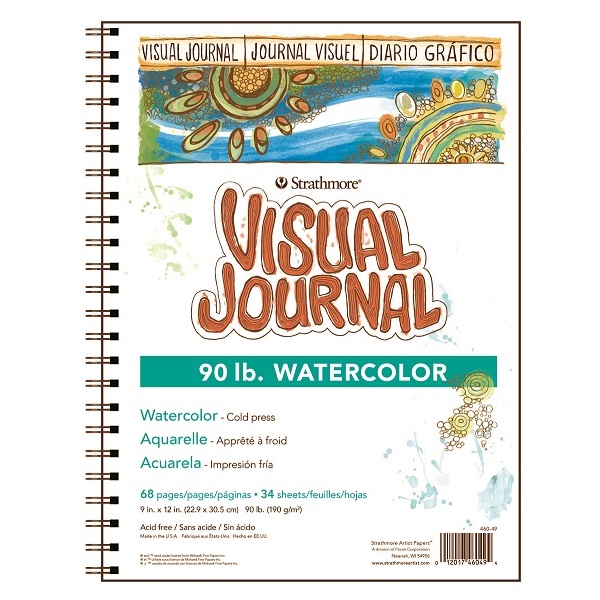 Strathmore - 400 serie - Aquarel - Visual Journal 22,9x30,5cm