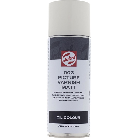 Talens 003 Schilderijvernis Spuitbus 400ml - Mat