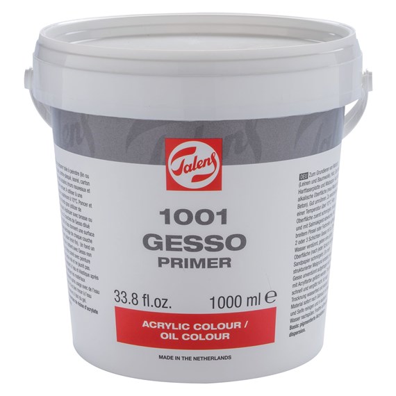 Talens 1001 GESSO primer 1000ml - Wit