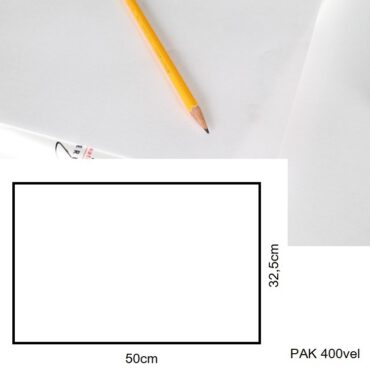 Tekenpapier 120GRAM - 32,5x50cm pak 400vel