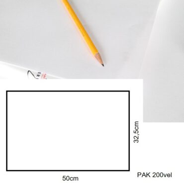 Tekenpapier 160GRAM - 32,5x50cm Pak 200vel