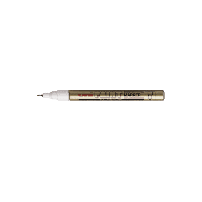 Uni Paint Markers - PX203 0,5-0,7mm - GOUD