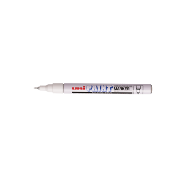 Uni Paint Markers - PX203 0,5-0,7mm - WIT