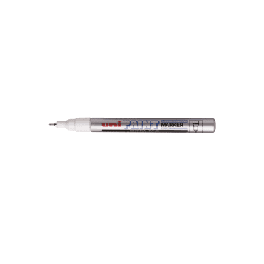 Uni Paint Markers - PX203 0,5-0,7mm - ZILVER