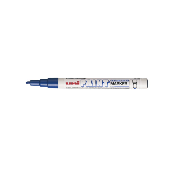 Uni Paint Markers - PX21 0,8-1,2mm - DONKERBLAUW