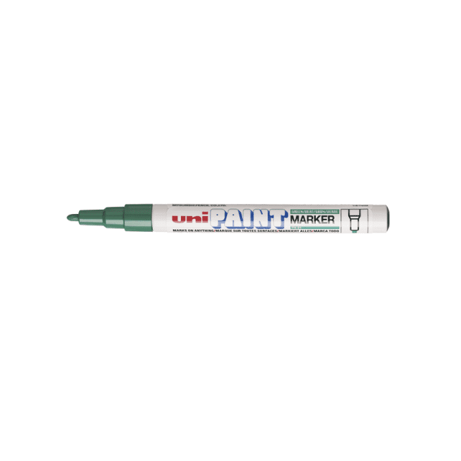 Uni Paint Markers - PX21 0,8-1,2mm - DONKERGROEN