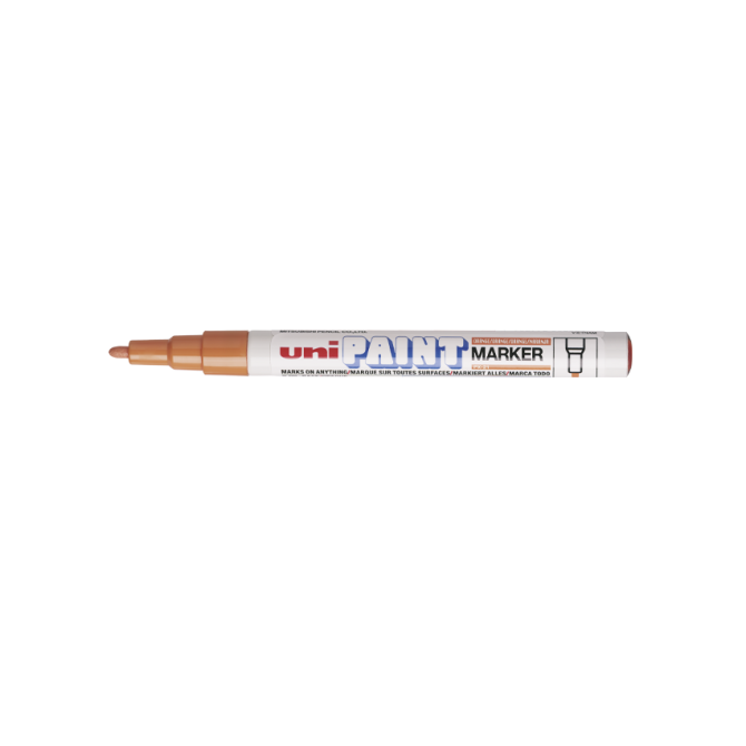Uni Paint Markers - PX21 0,8-1,2mm - ORANJE
