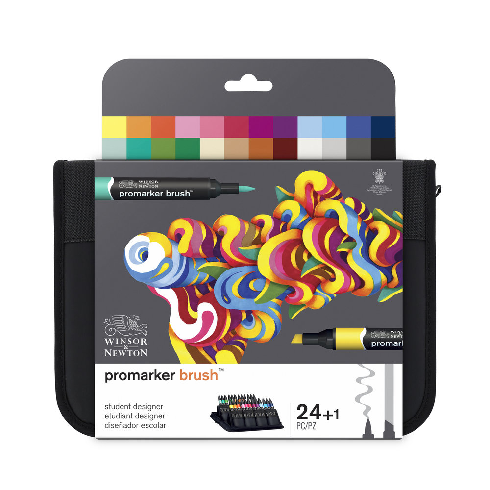 W&N Brushmarker - SET 24+1 Student Designer