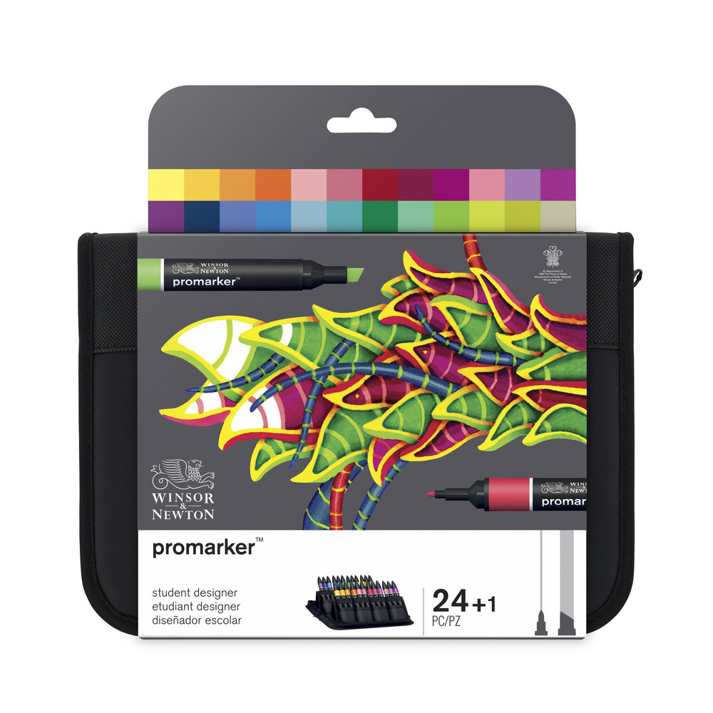 W&N Promarker - SET 24 + 1 Student Designer