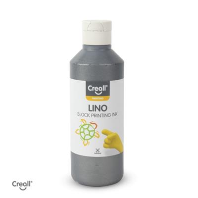 Creall Lino Blockprint Waterbasis 250ml - 020 Zilver