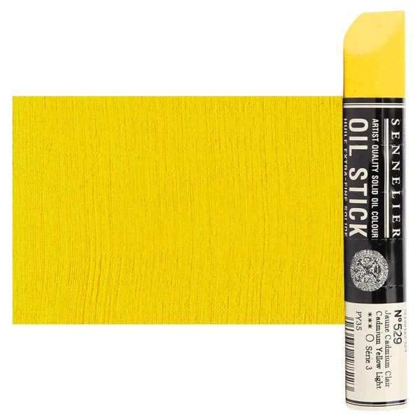 Sennelier Artist Oil Stick 38ml - 529 Cadmium Yellow Light (S3)