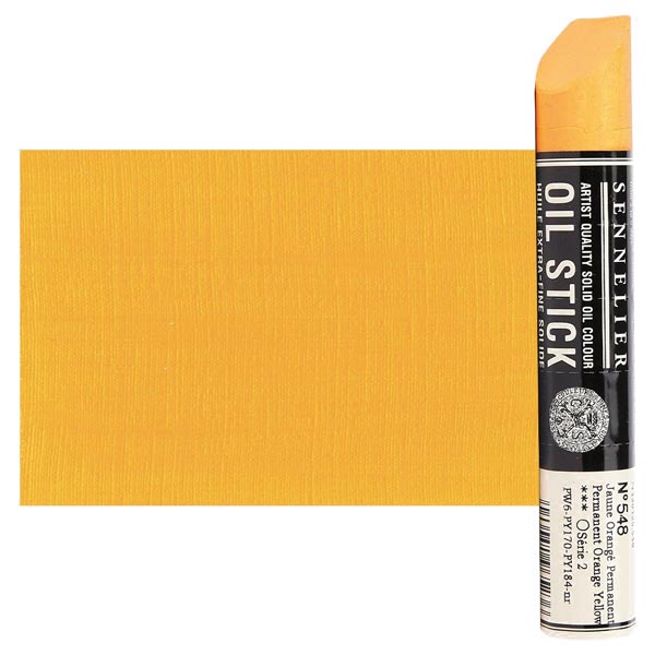 Sennelier Artist Oil Stick 38ml - 548 Permanent Yellow Orange (S2)