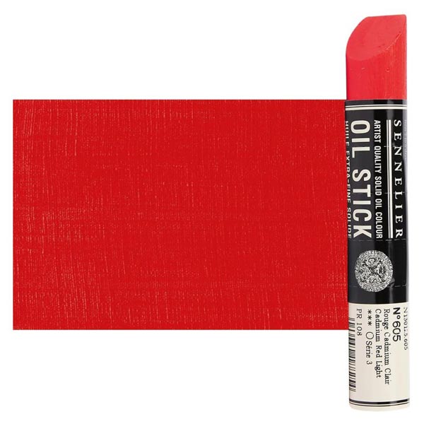 Sennelier Artist Oil Stick 38ml - 605 Cadmium Red Light (S3)