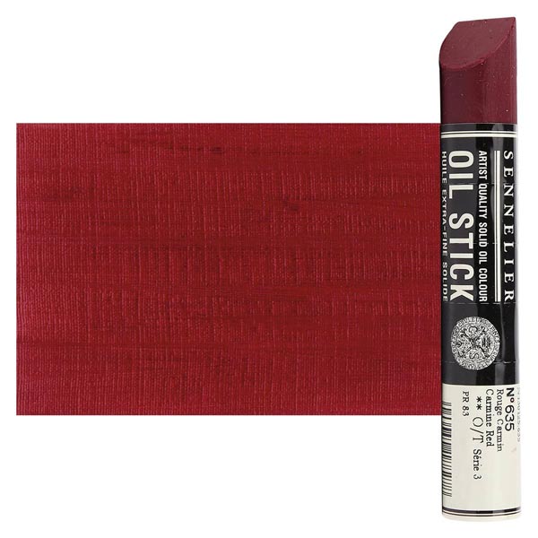 Sennelier Artist Oil Stick 38ml - 635 Carmine Red (S3)