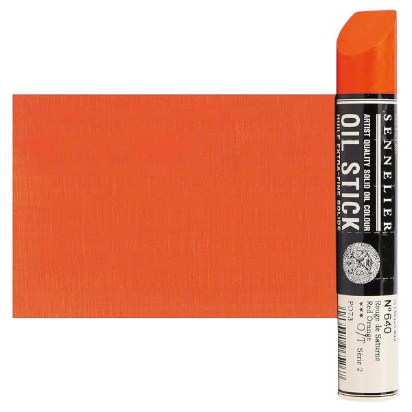 Sennelier Artist Oil Stick 38ml - 640 Red Orange (S2)