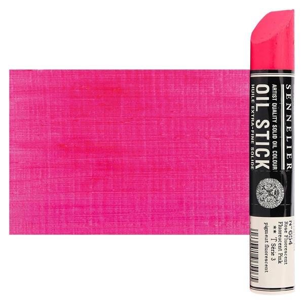 Sennelier Artist Oil Stick 38ml - 654 Fluorescent Pink (S3)